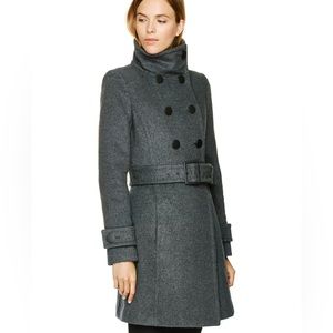 Babaton \ Aritzia wool and cashmere coat - lamb skin lined